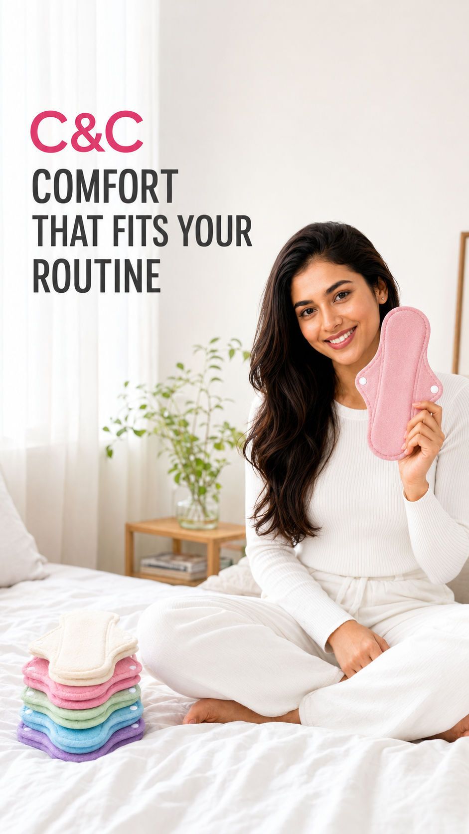 c & c Pure Flow Reusable Pad Sanitary Pad-picture-24