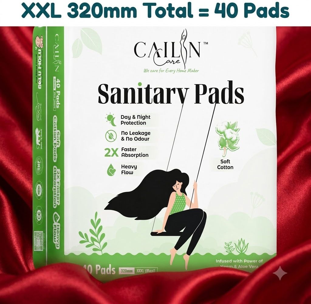 XXL 320mm Soft Women Hygiene Pads Comfort Fit Sanitary Pad-image-18