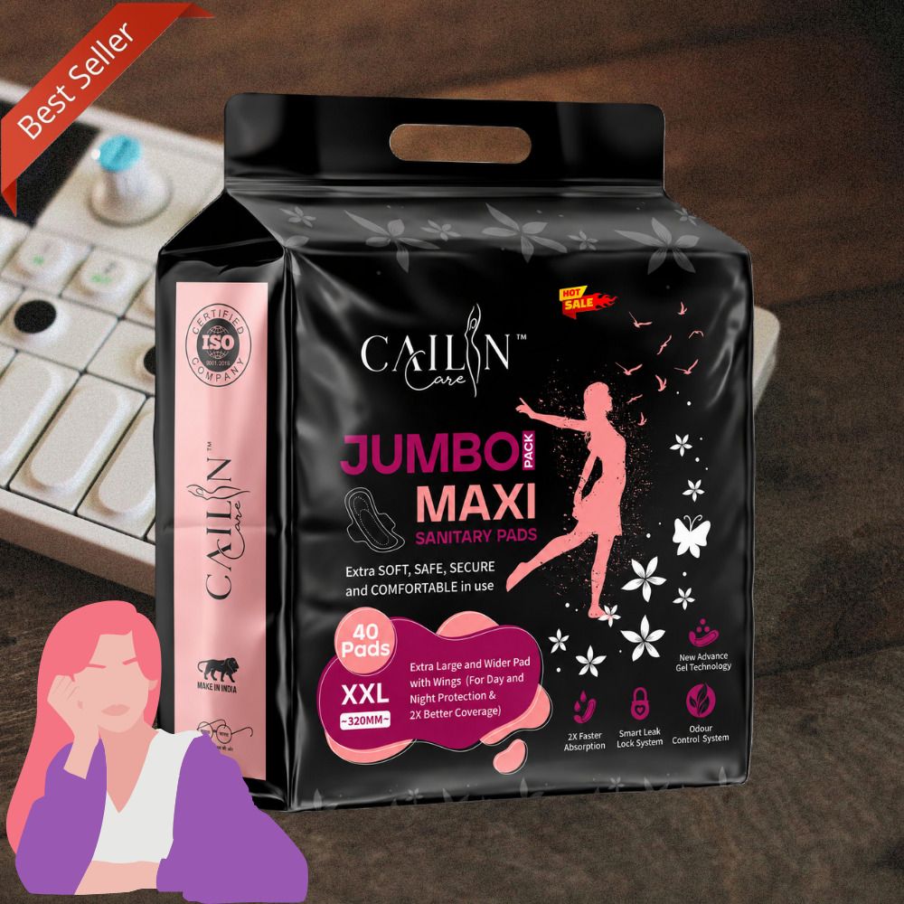 Ultra Soft XXL 320mm Soft Top Sanitary Pads Long Protection Heavy Flow Sanitary Pad-image-20