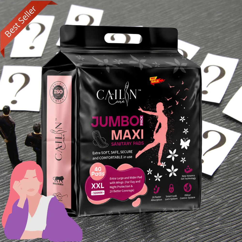 cailin care Extra Long XXL 320mm Night Care Sanitary Pads for Women Ultra Comfort Sanitary Pad-picture-38
