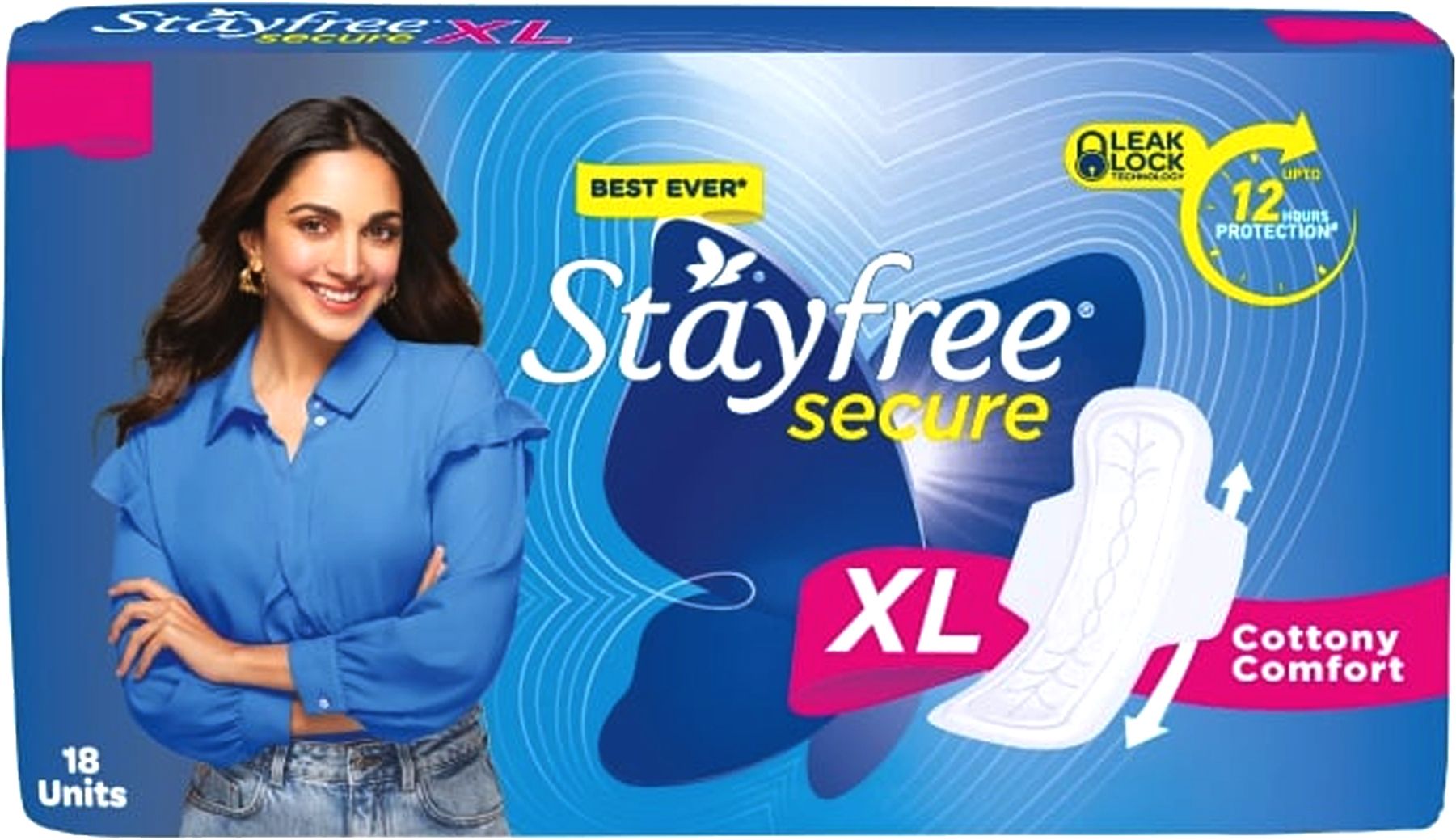 Secure Cottony XL Wings Sanitary Pad