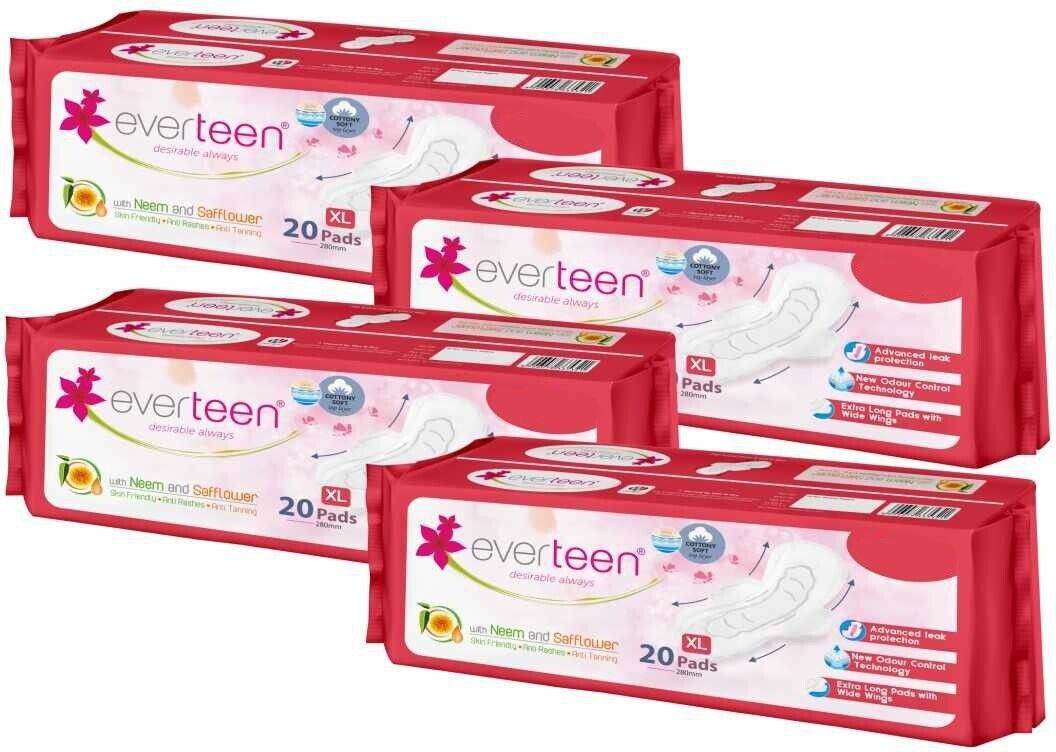 XL Cottony-Soft Sanitary Pads (Neem, Safflower) 80pcs Sanitary Pad-image-11