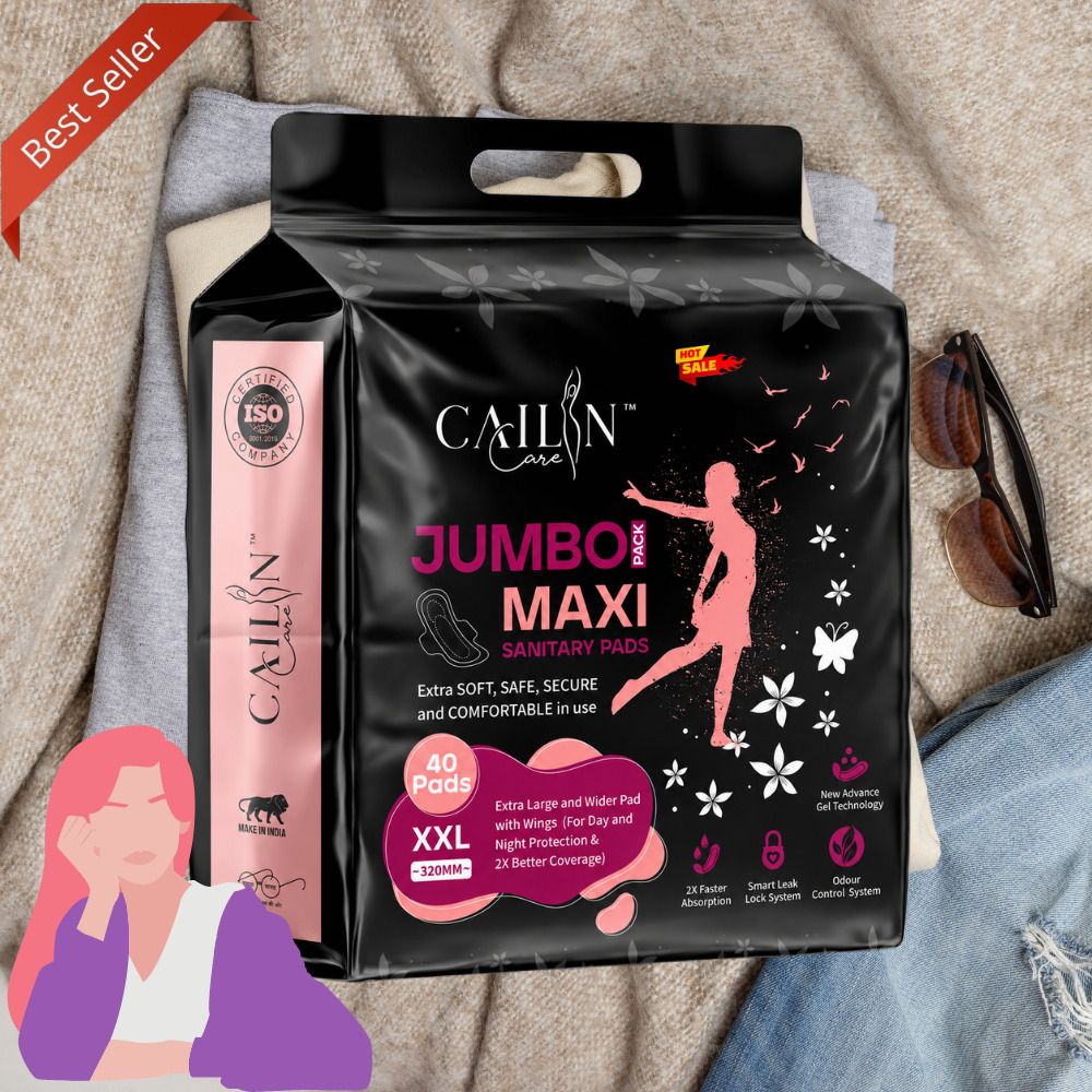 Wide Coverage XXL 320mm Soft Top Sanitary Pads Long Protection Quick Dry Sanitary Pad-image-46