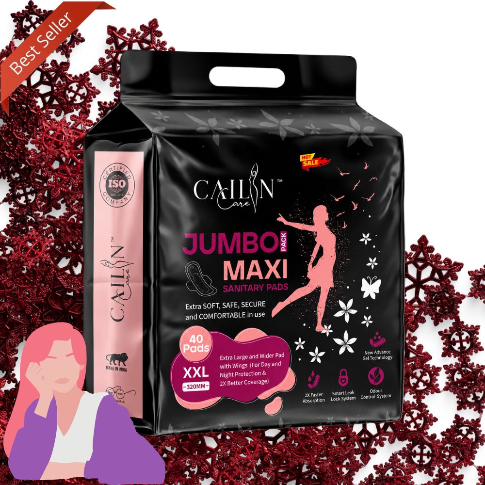 Leak Lock XXL 320mm Soft Top Sanitary Pads with Wings Extra Protection Sanitary Pad-image-45
