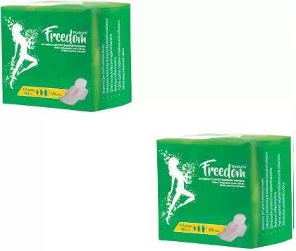 modicare Freedom Sanitary Napkin X-Large-Pack of 2 Sanitary Pad (Pack of 2) Sanitary Pad-picture-39
