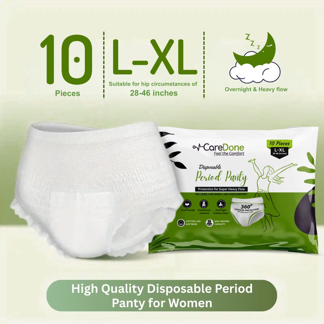 caredone Maternity Period Panties for Women Sanitary Pad-picture-39
