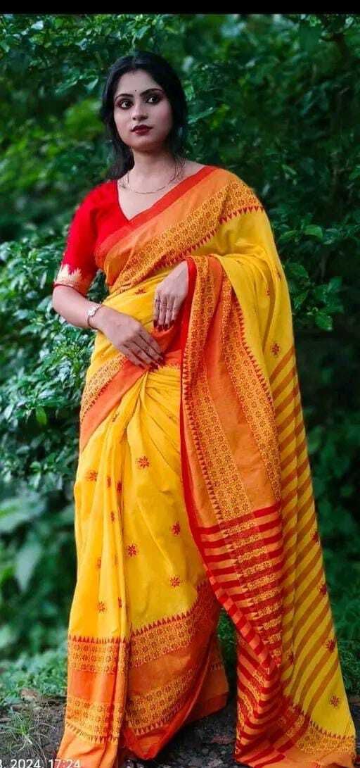 handloomsaree Woven Handloom Pure Cotton Saree-picture-17