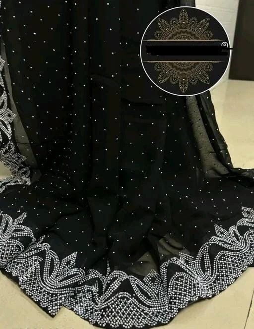 bhiks rr Embellished Bollywood Chiffon Saree-picture-21