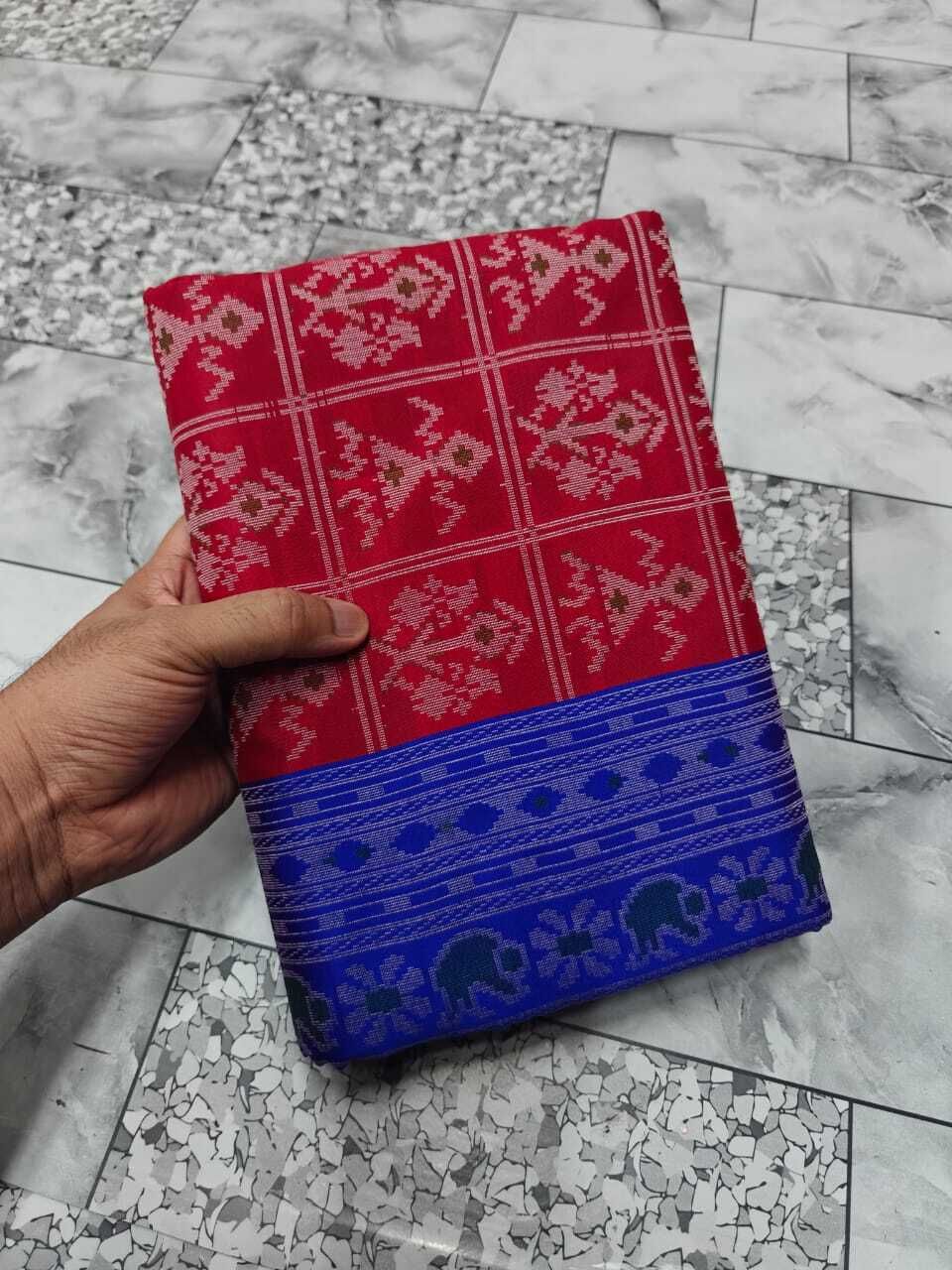 sijileen Woven Sambalpuri Silk Blend Saree-picture-13