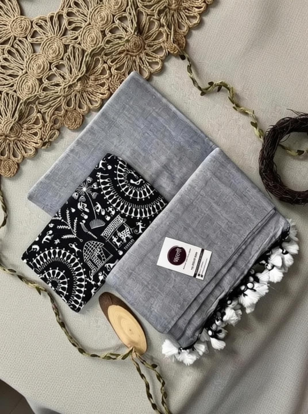 Printed Kalamkari Handloom Pure Cotton Saree