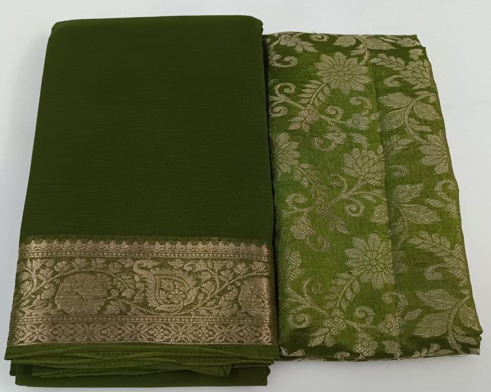 sudarshana Woven Bollywood Georgette Saree-picture-12