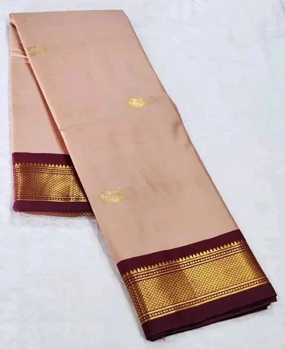 kanjiqueen Woven Kanjivaram Pure Silk, Pure Cotton Saree-picture-13