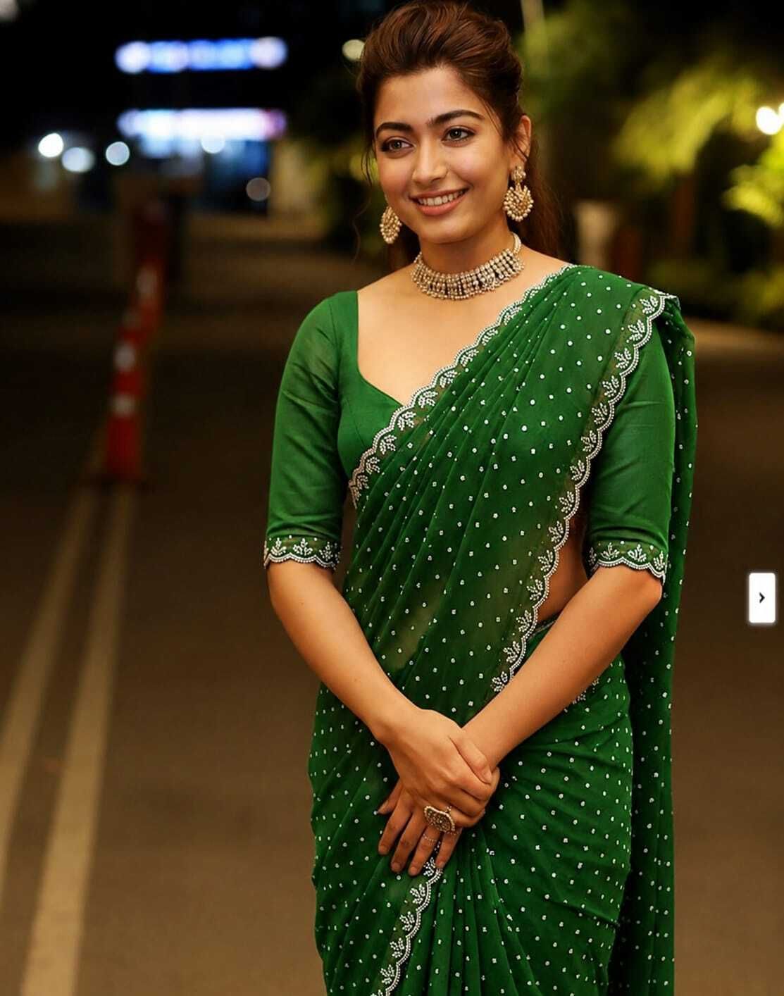 Self Design Daily Wear Chiffon Saree-image-30