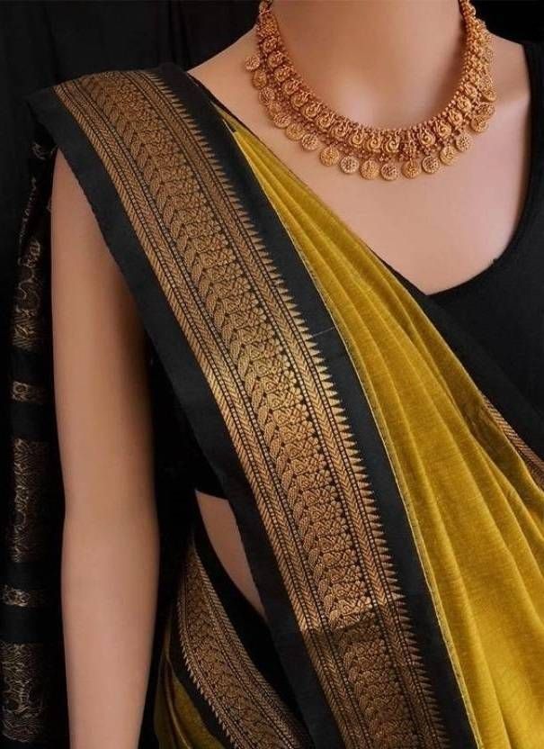 fashion club collection Woven, Self Design Bollywood Cotton Silk Saree-picture-13