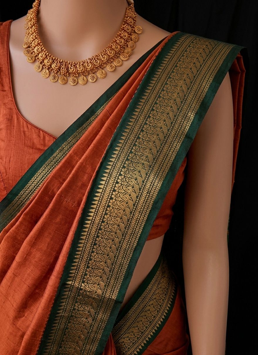 superlaxmi Woven Banarasi Cotton Blend Saree-picture-12