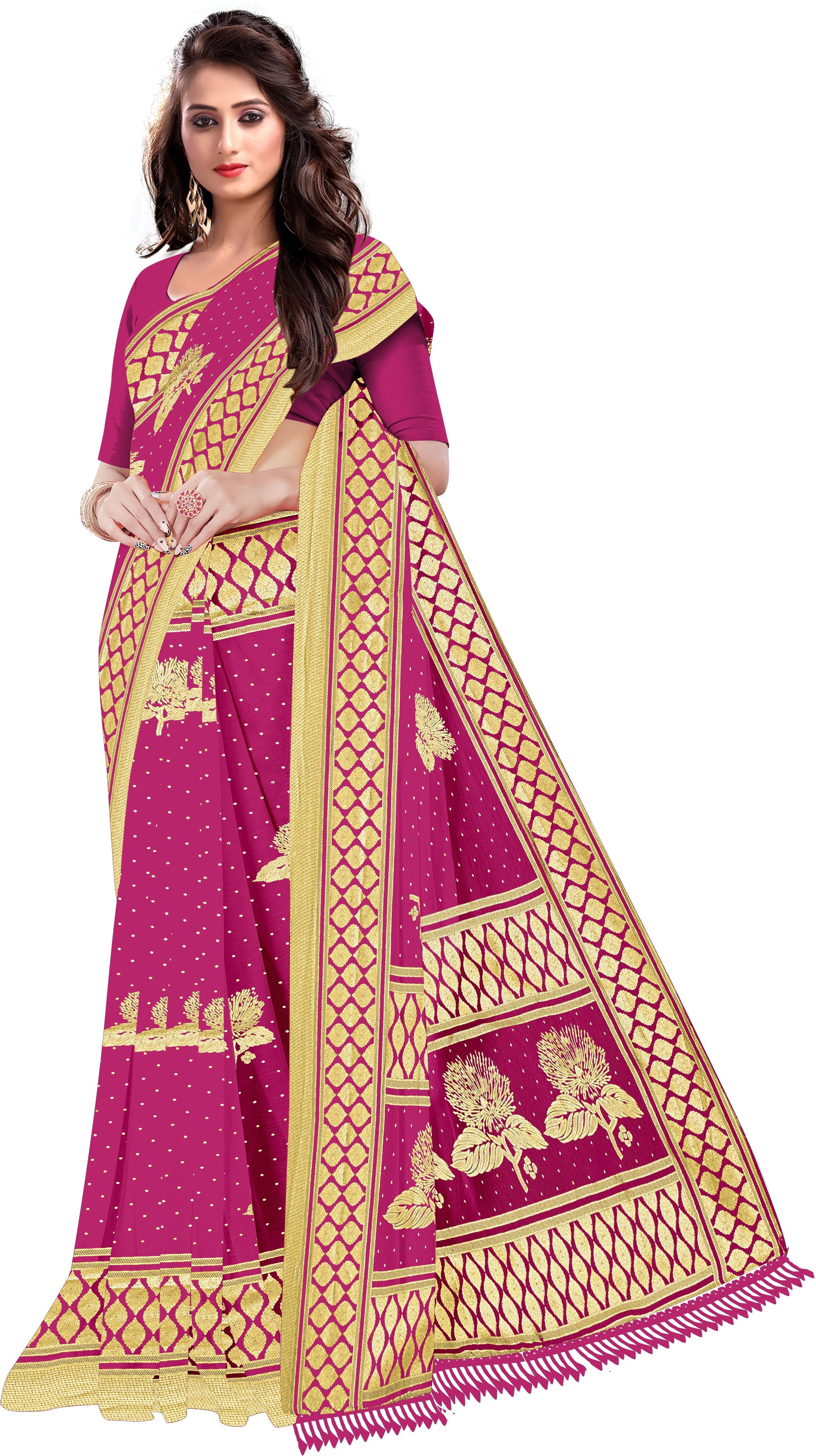 Embroidered Daily Wear Art Silk Saree-image-6
