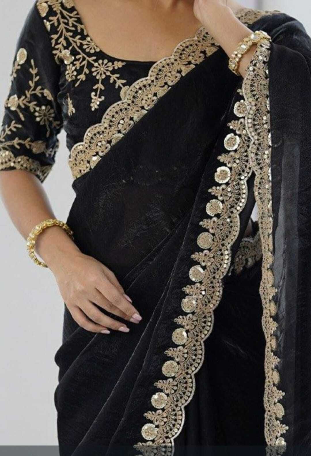 Embroidered Bollywood Georgette Saree