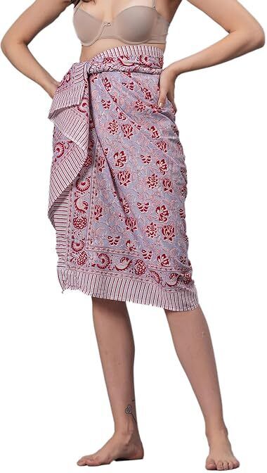HANDICRAFTZONE Floral Print Women Sarong-picture-39