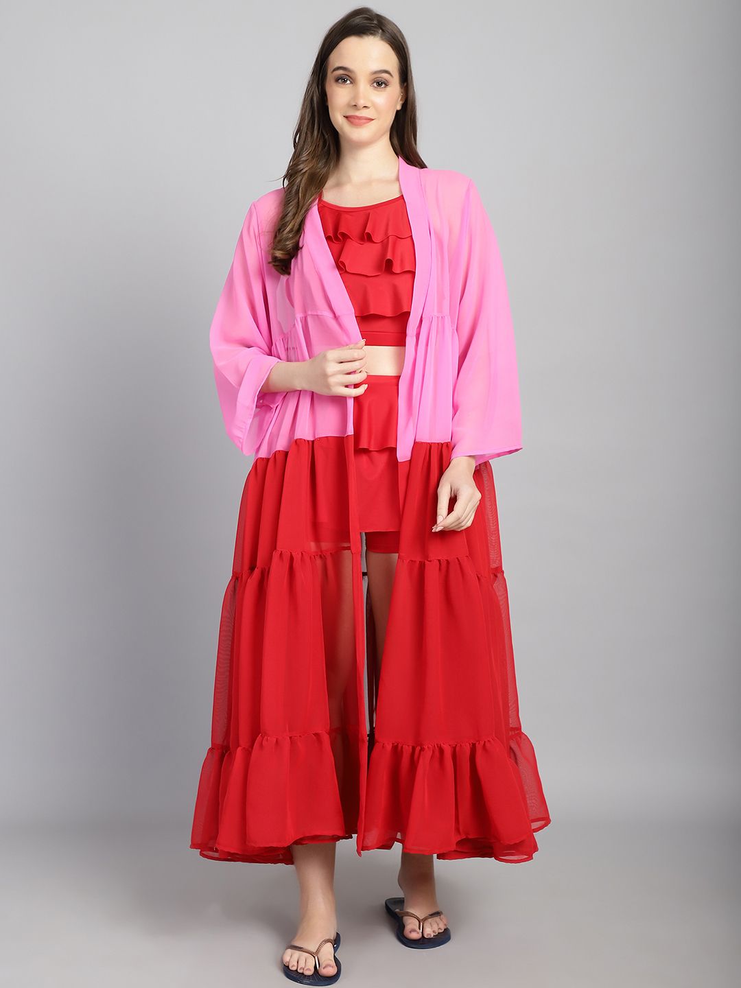 Cukoo Floral Print Women Sarong