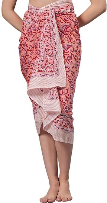 HANDICRAFTZONE Floral Print Women Sarong-picture-26