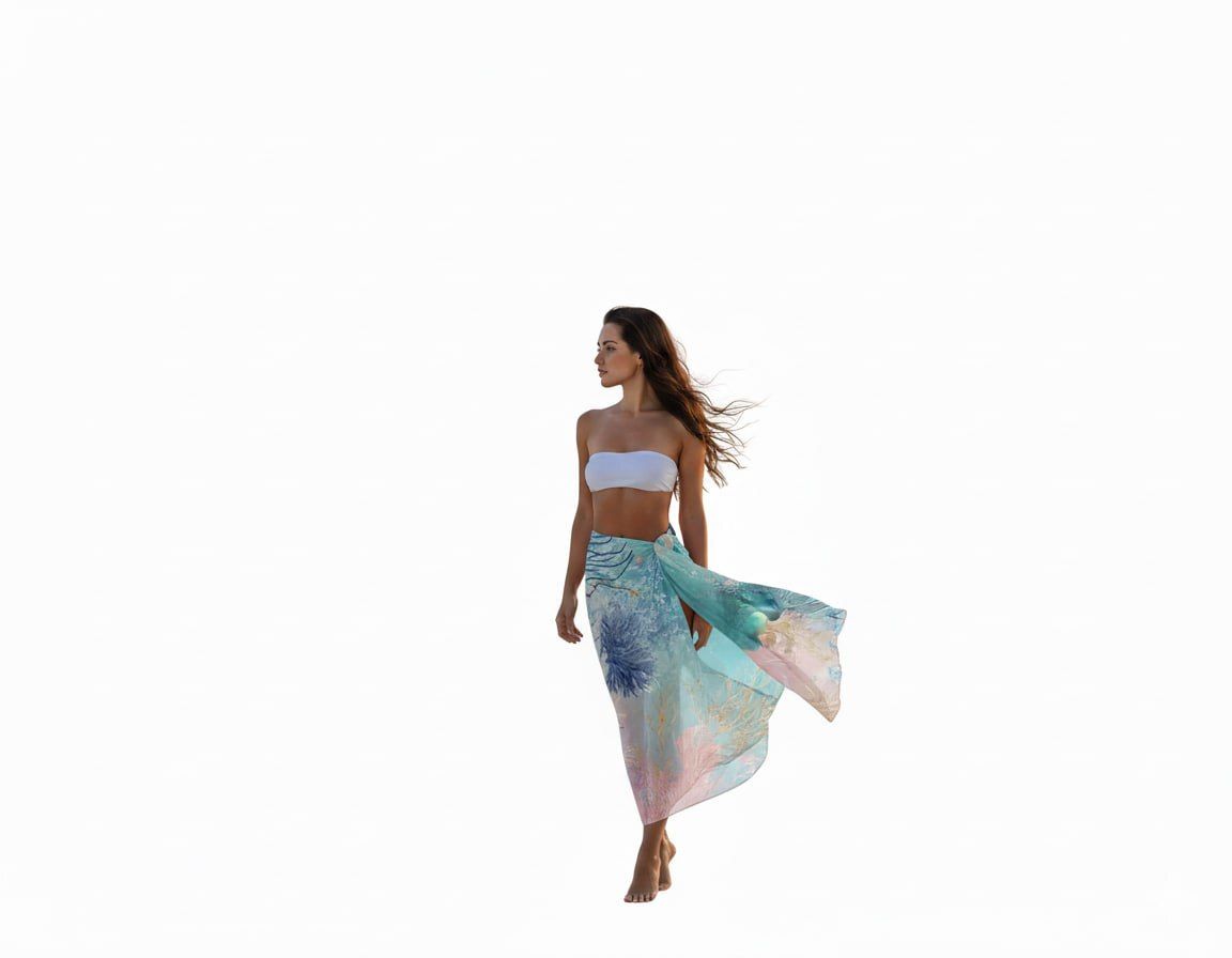 SHURAVIFASHION Printed Women Sarong