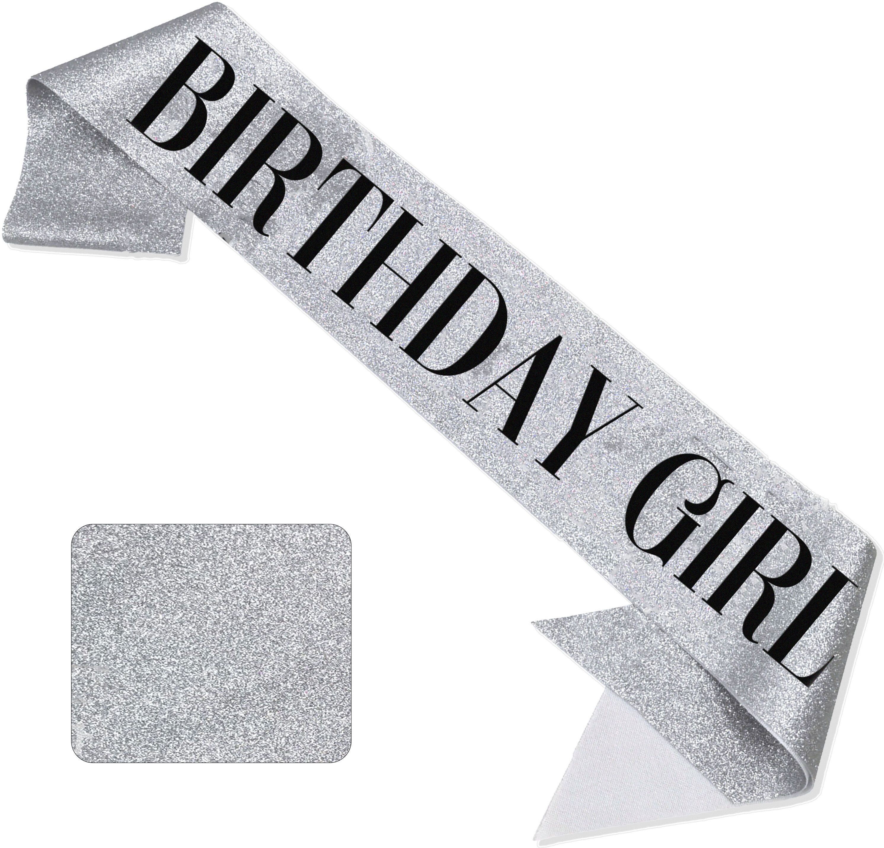 wobbox Birthday Girl Sash, Happy Birthday Sash For Girls, Birthday Sash For Kids-picture-23