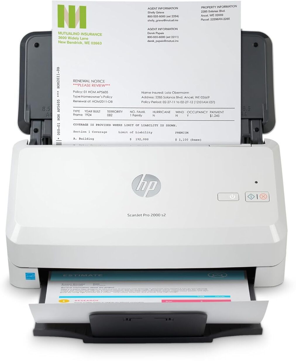 HP Document ScanJet Pro 2000 s2 Scanner