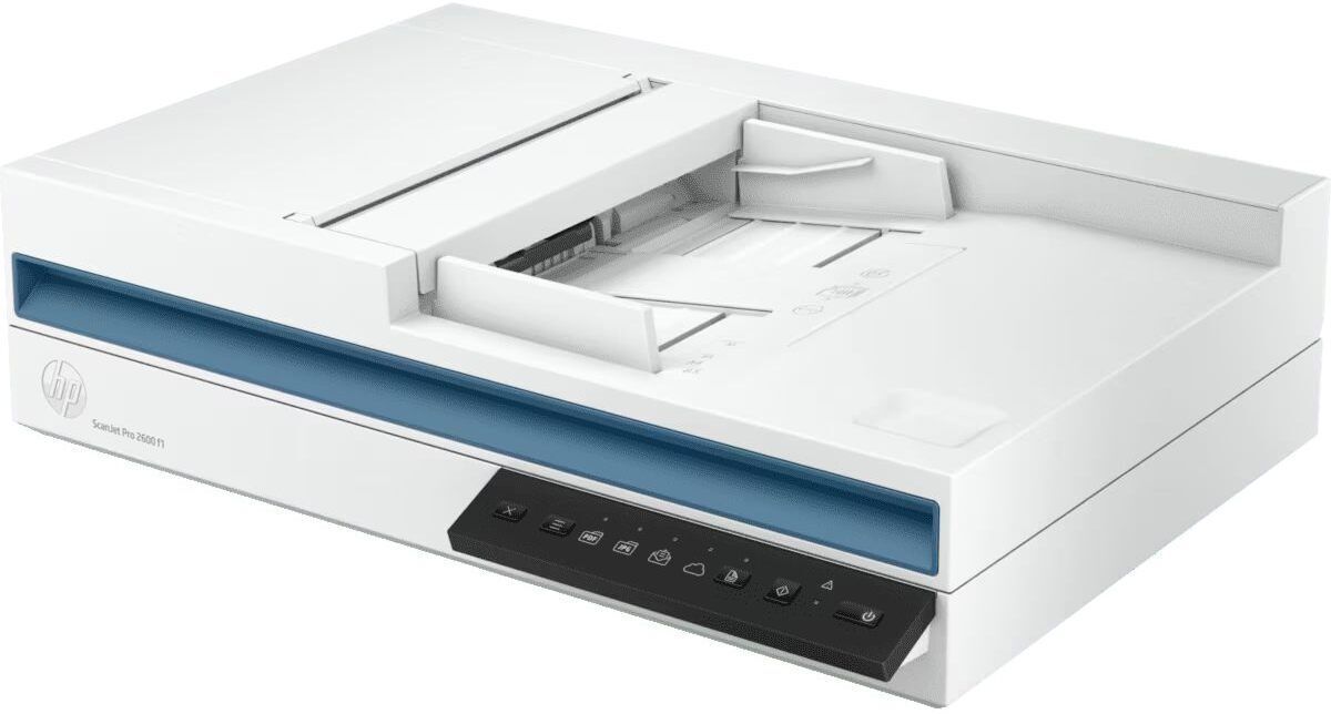 HP Flatbed ScanJet Pro 2600 f1 Scanner