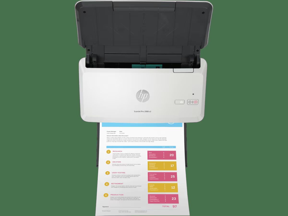 HP 2000S2 ScanJet Pro 2000 s2 Sheet-feed Scanner