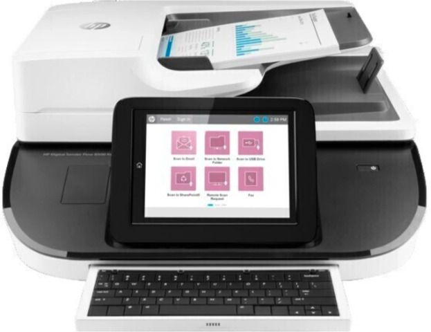 HP FN2 Digital Sender Flow 8500 fn2 Document Capture Workstation Scanner-picture-28
