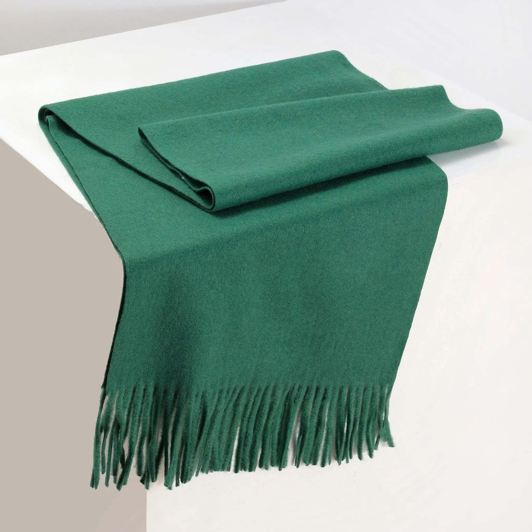 salty alpha Printed Poly Wool Men Green Scarf-picture-19