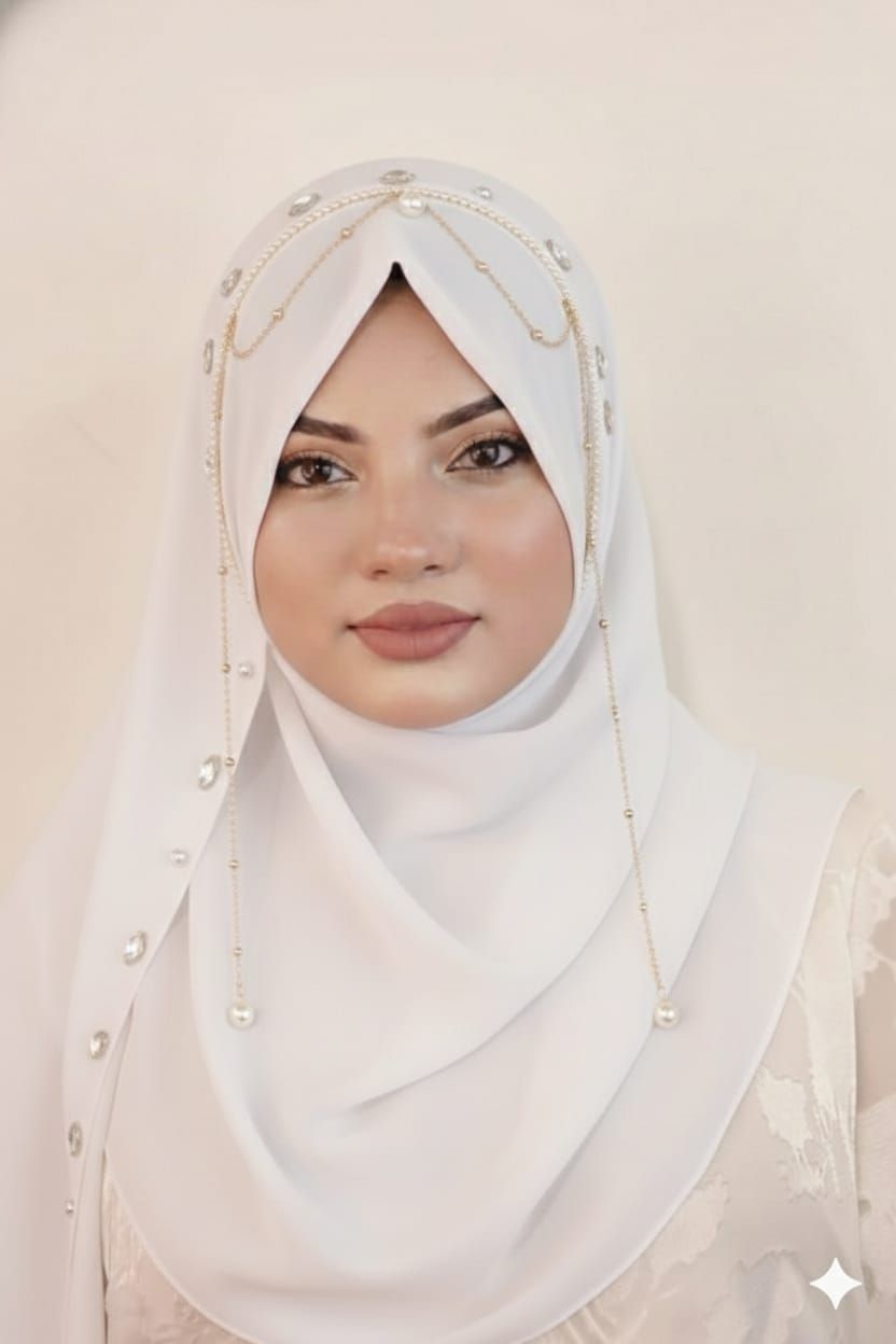 ayezahijab Solid Georgette Women White Faux Turtleneck Neck Cover, Scarf, Bluetooth Scarf, Fancy Scarf, Stole-picture-12