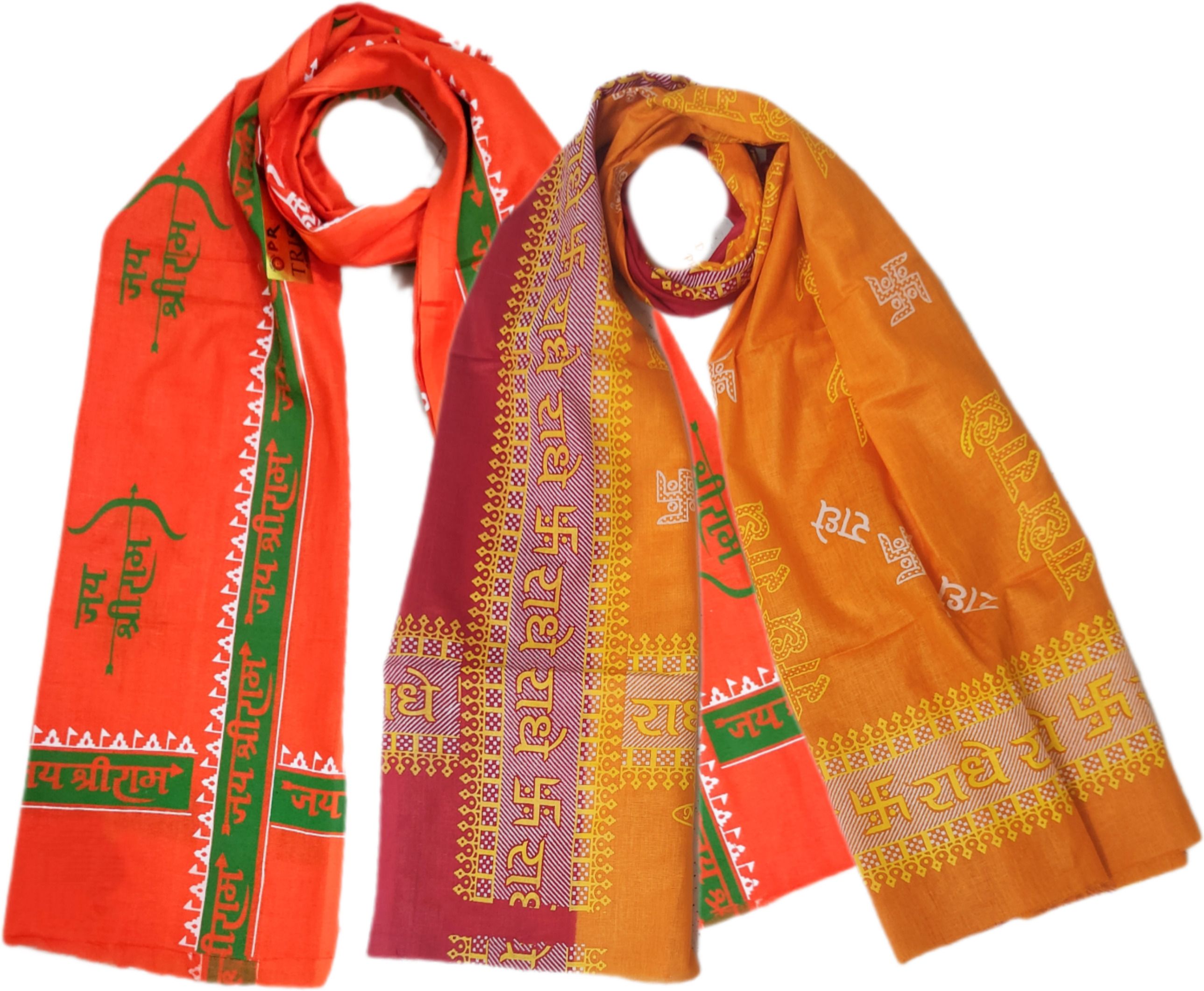 dh quality Printed Pure Cotton Men Multicolor Scarf-picture-11
