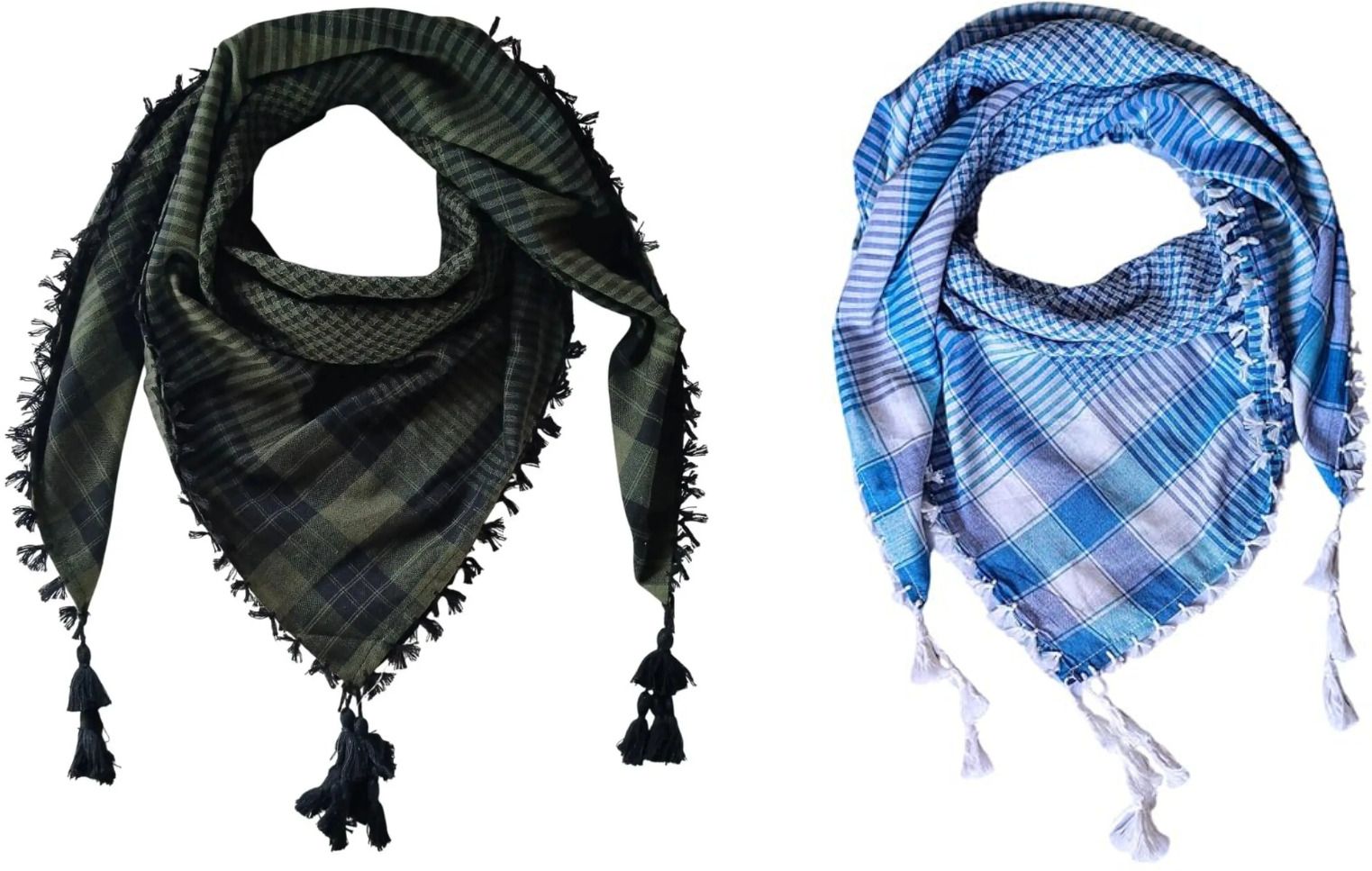 namal Printed Cotton Blend Men Black, White Fancy Scarf, Scarf, Bluetooth Scarf, Stole-picture-45