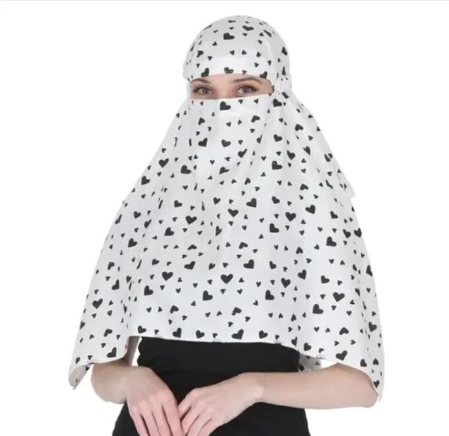 vb creation Printed Pure Cotton Women White Fancy Scarf-picture-26