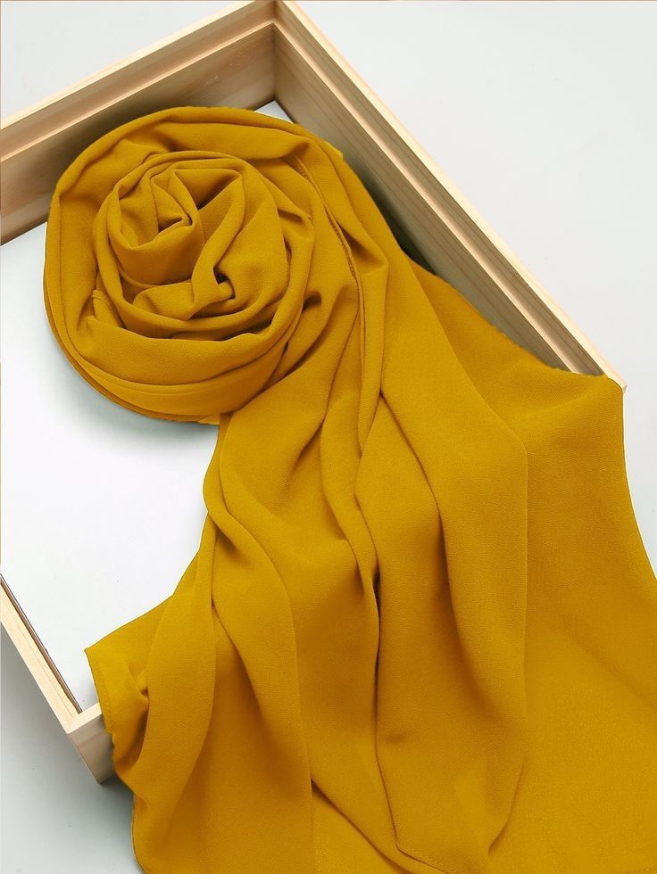 ayezahijab Solid Georgette Women Yellow Faux Turtleneck Neck Cover, Scarf, Bluetooth Scarf, Fancy Scarf, Stole-picture-36