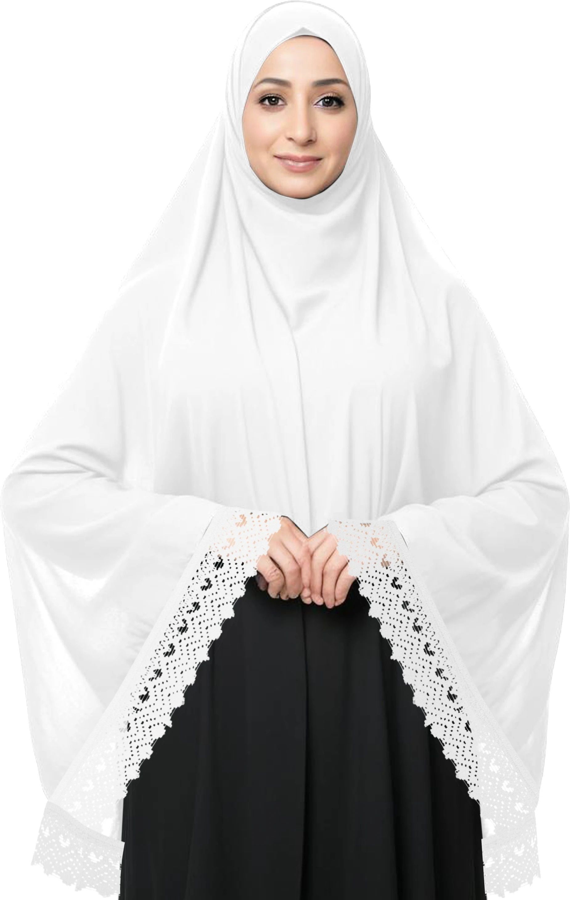 tijarat Self Design Polyester Women White Fancy Scarf-picture-20