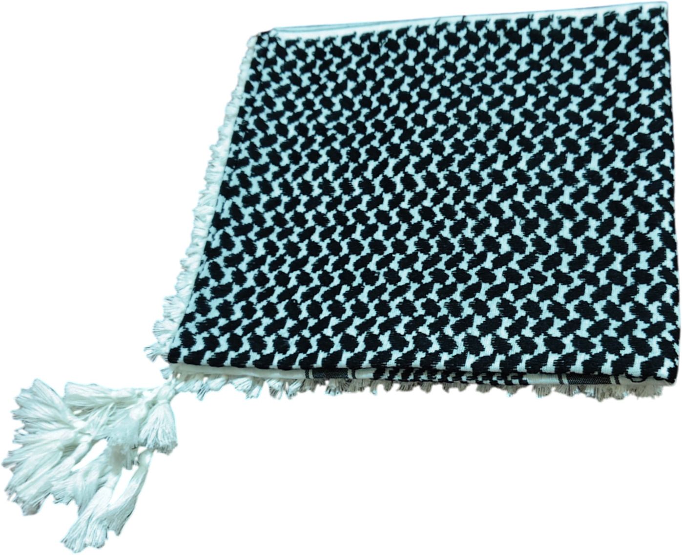 bakkah Printed Cotton Blend Men White, Beige Scarf-picture-46
