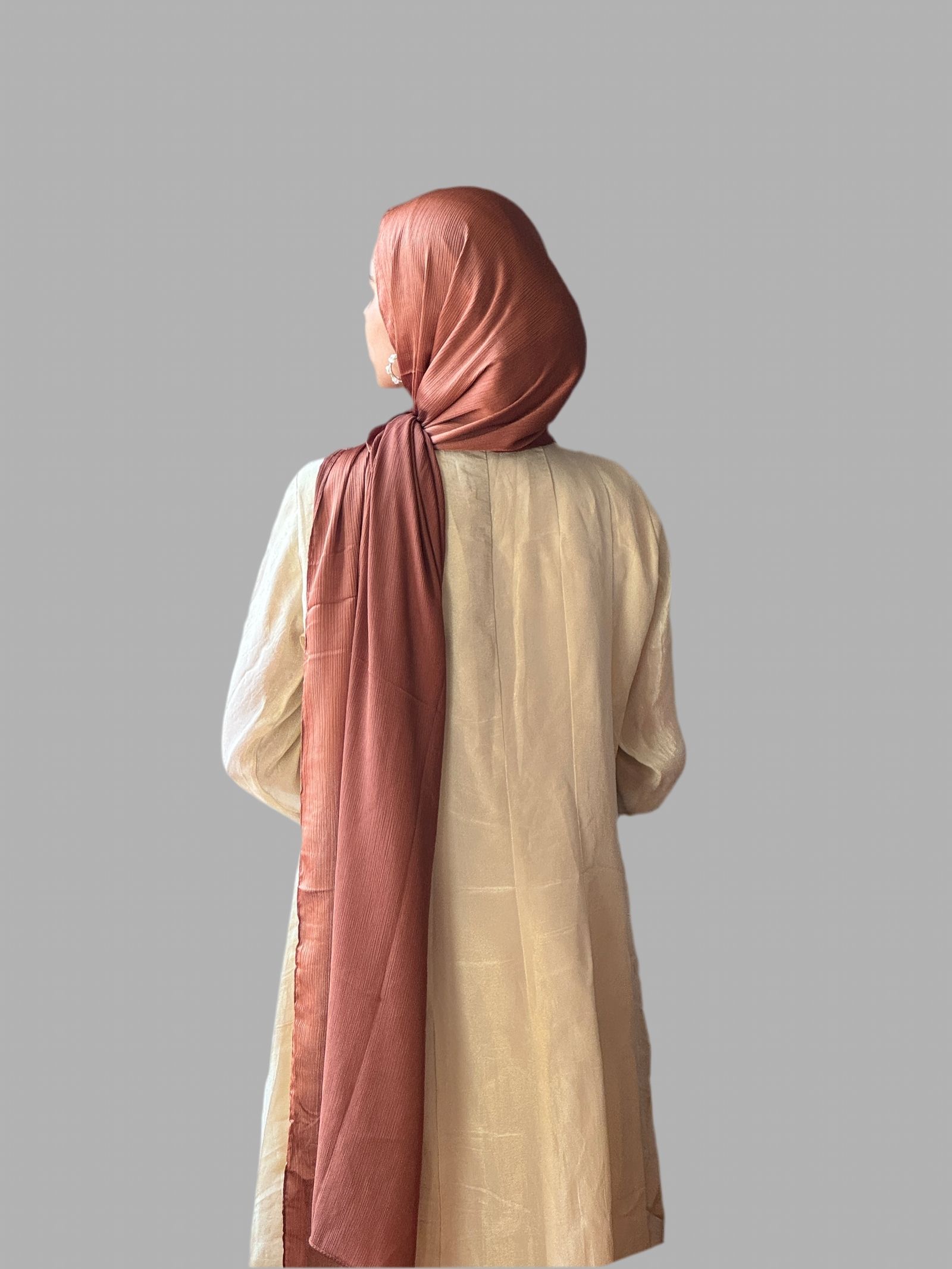 habibisfashion Solid Satin Blend Women Brown Faux Turtleneck Neck Cover, Scarf, Bluetooth Scarf, Fancy Scarf, Stole-picture-16