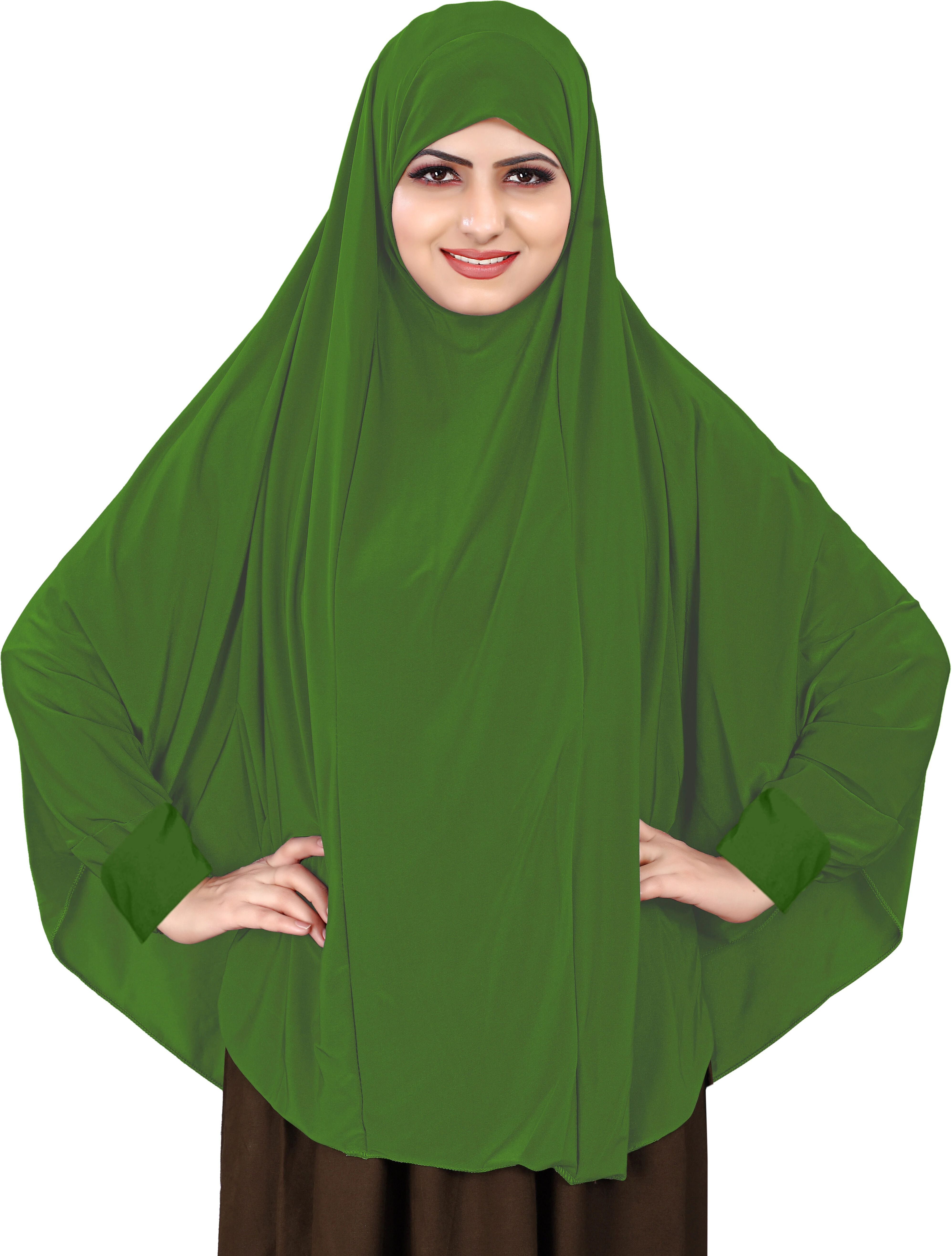 Solid Polyester Women Green Scarf-image-40