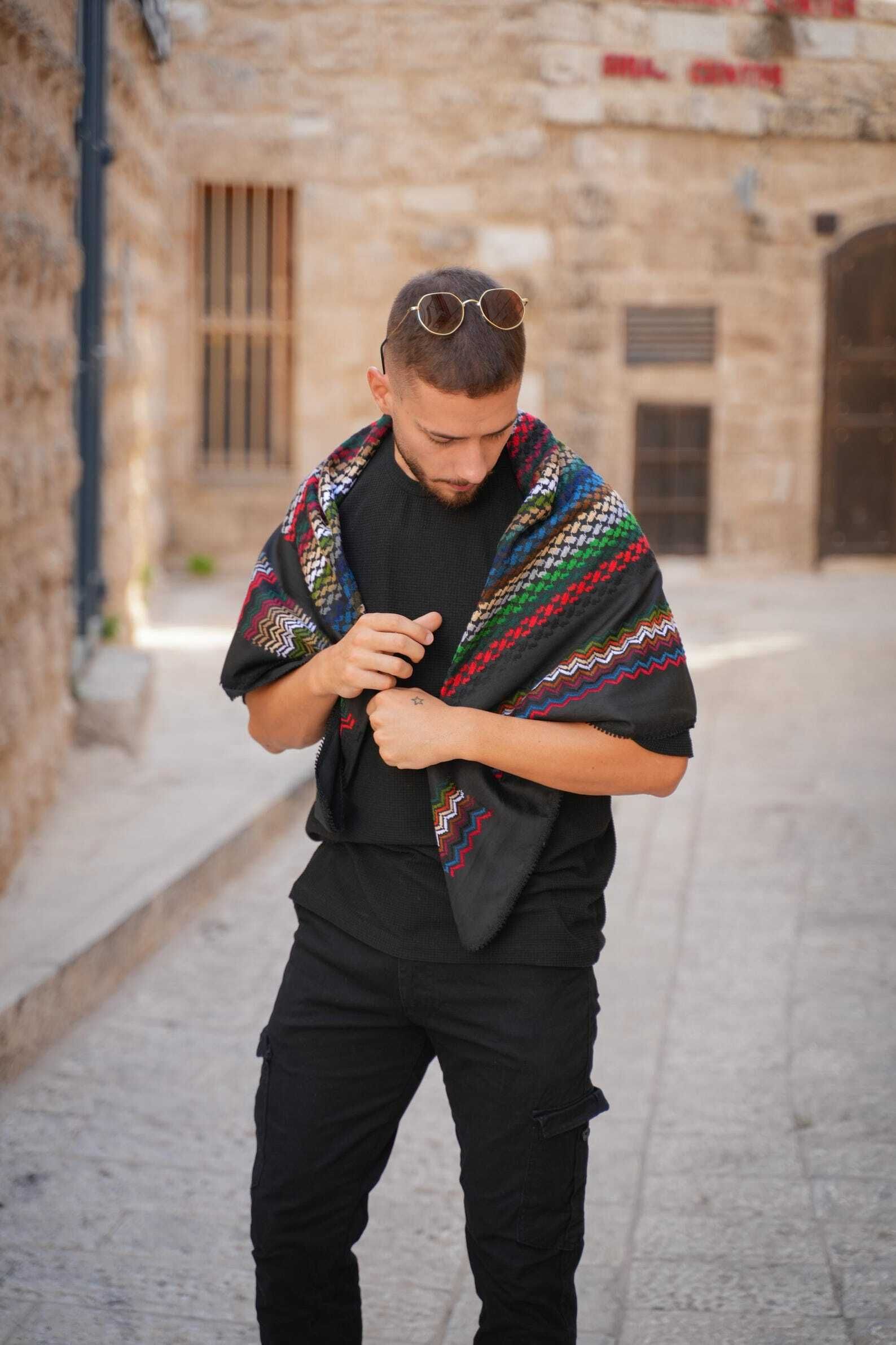 Printed Polyester Men Multicolor Fancy Scarf, Scarf, Bluetooth Scarf, Stole