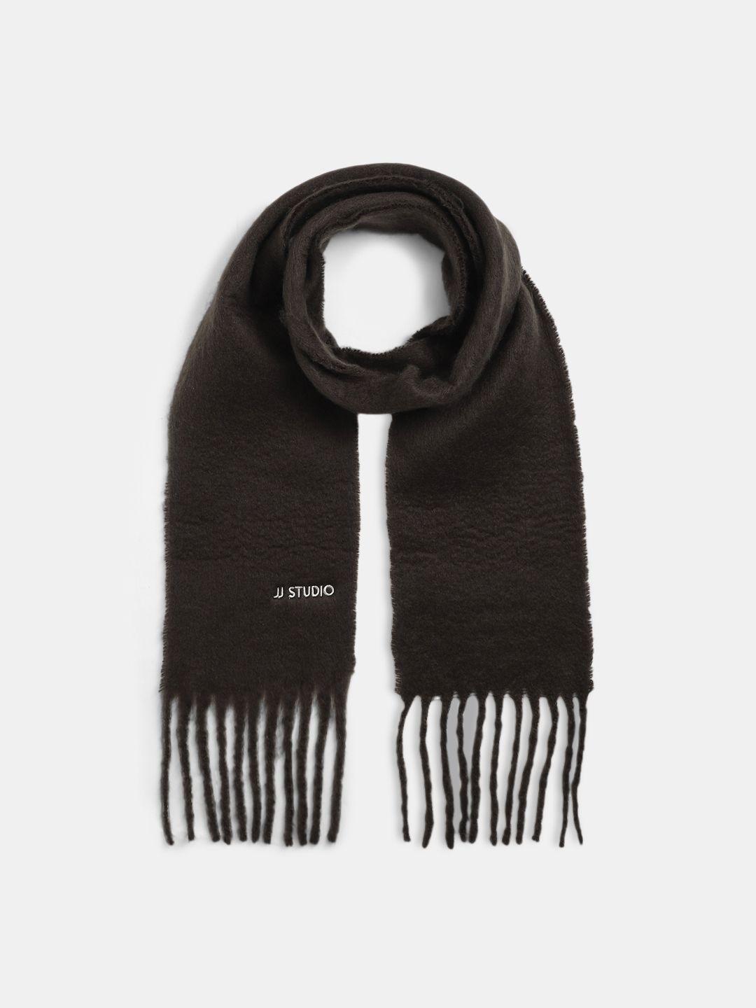 jack & jones Solid Polyester Men Brown Scarf-picture-10