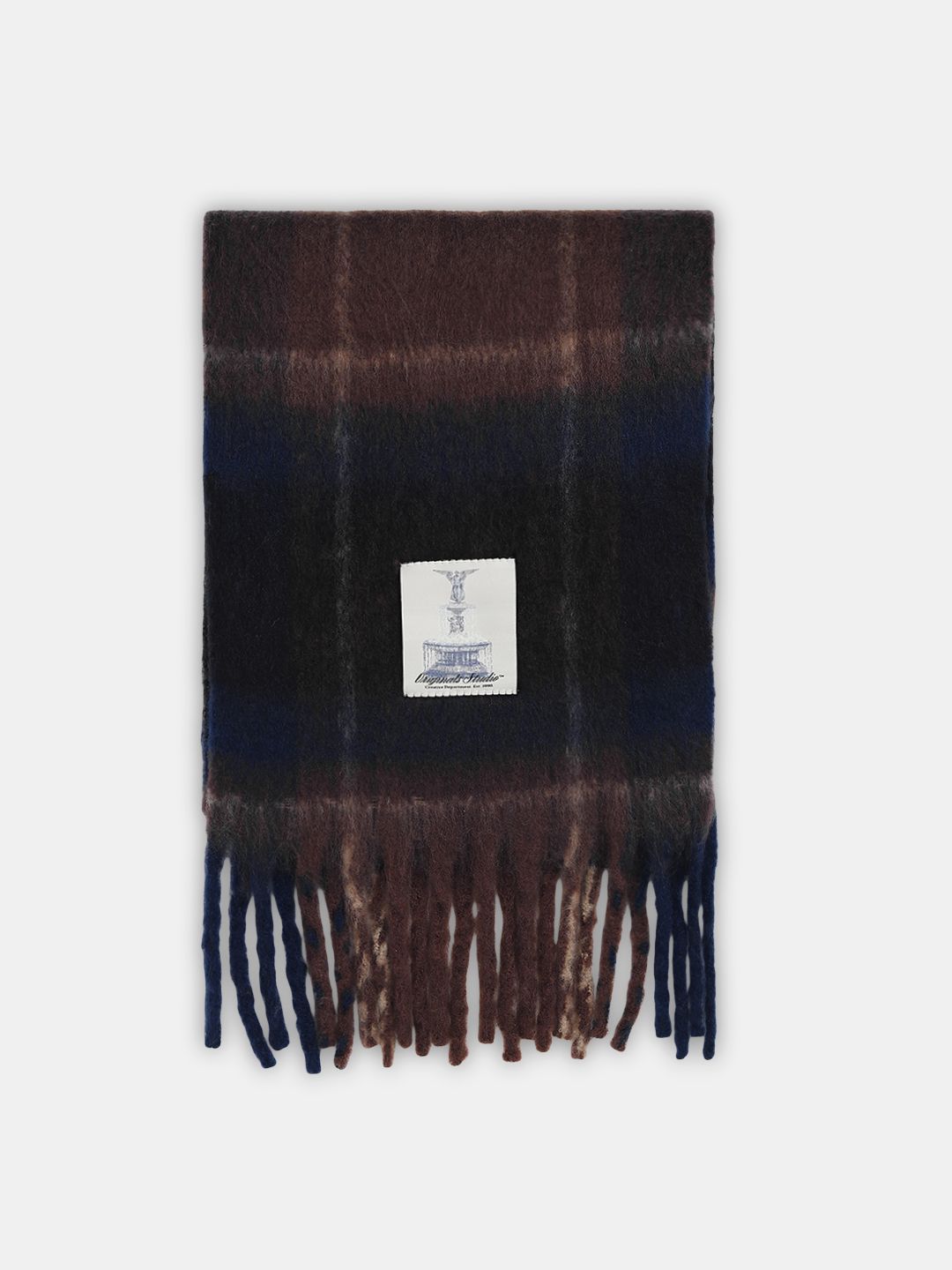 jack & jones Checkered Acrylic Men Blue Scarf-picture-15