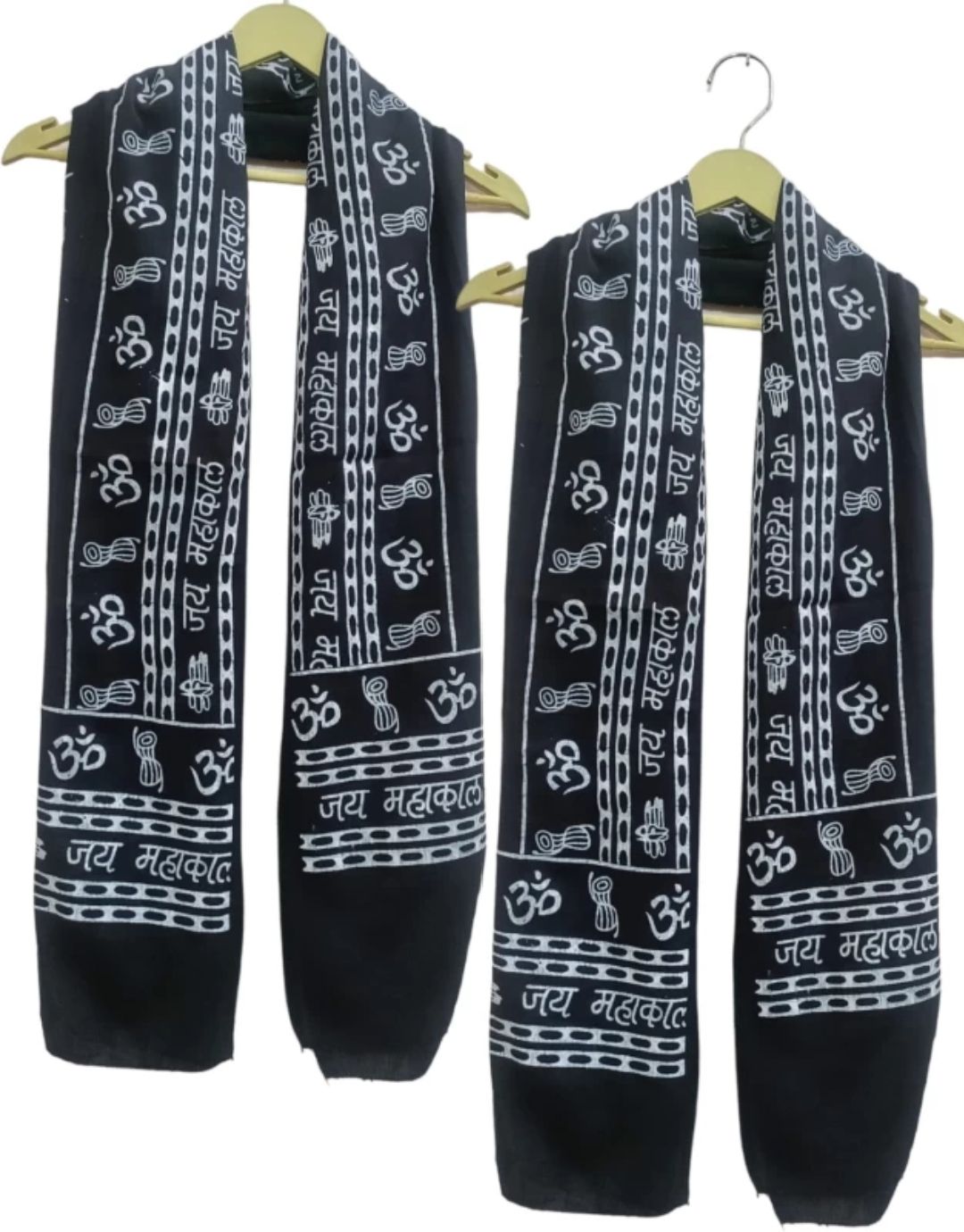 desttronne Printed Pure Cotton Men Black Fancy Scarf-picture-18