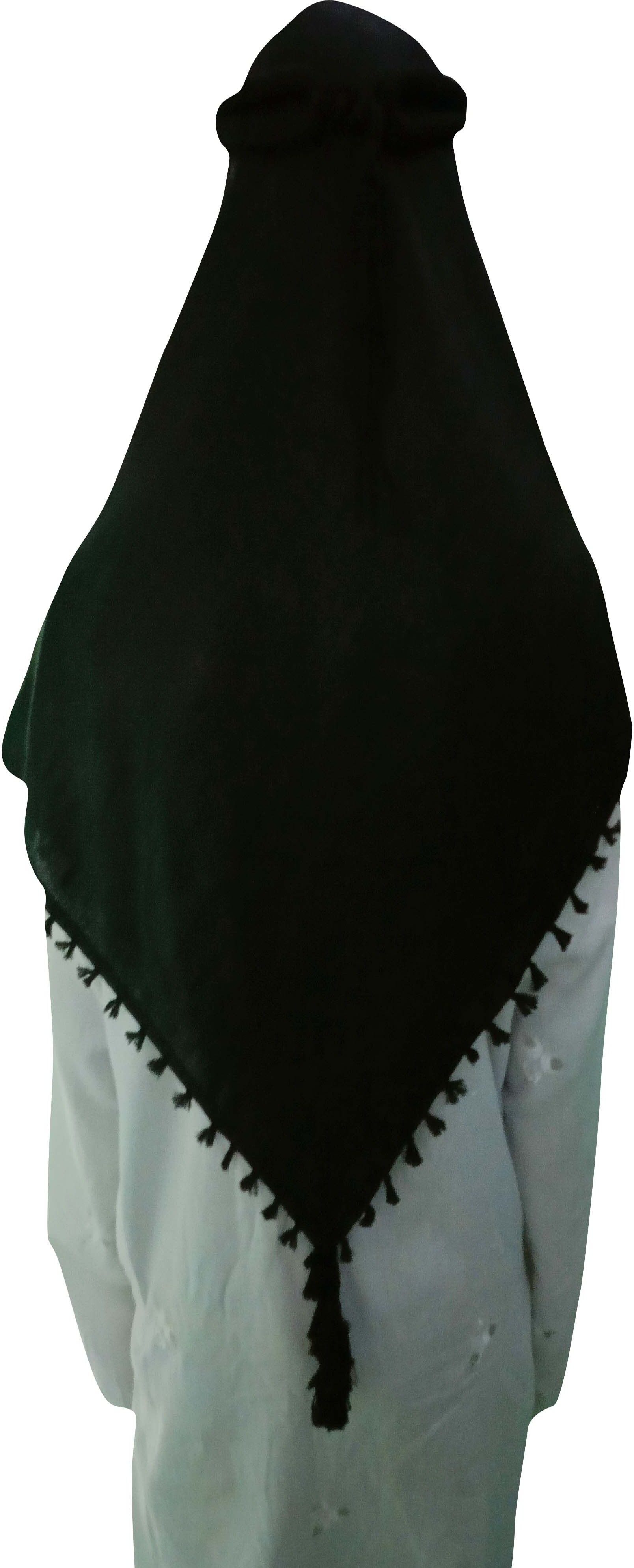 Self Design Cotton Blend Men Black Scarf-image-19