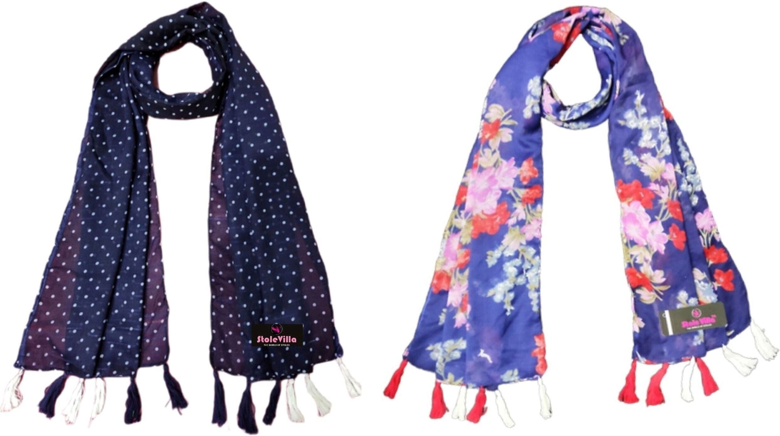 mss Printed Chiffon Women Multicolor Scarf, Stole, Fancy Scarf-picture-33