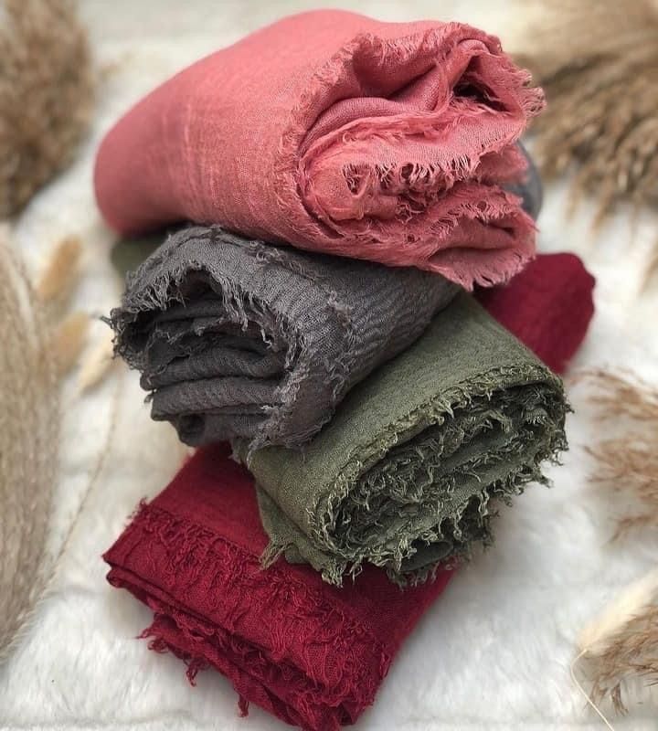 Solid Cotton Blend, Cotton Viscose Blend, Pure Cotton, Cotton Rayon Blend, Viscose Women Multicolor Faux Turtleneck Neck Cover, Scarf, Bluetooth Scarf, Fancy Scarf, Stole-image-32