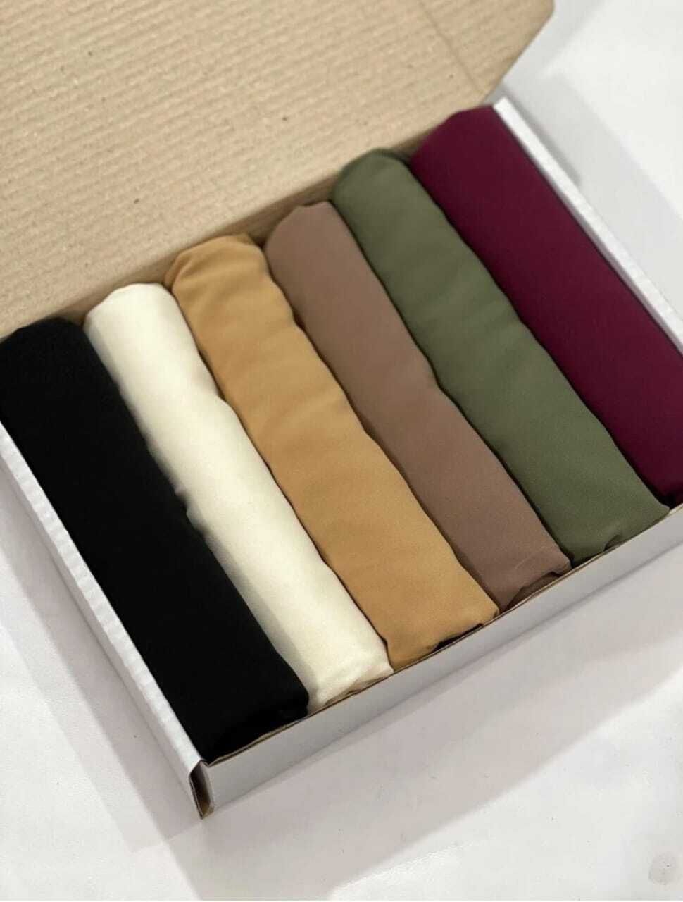 hijab Solid Georgette Women Multicolor Bluetooth Scarf, Fancy Scarf, Scarf, Stole-picture-16