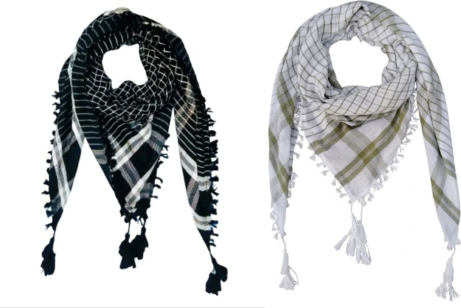 namal Checkered Cotton Blend Men Multicolor Fancy Scarf, Scarf, Stole-picture-26