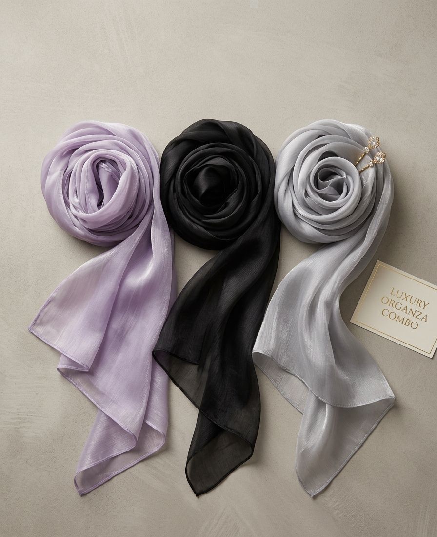 Solid Acrylic Women Black, Silver, Purple Faux Turtleneck Neck Cover, Scarf, Bluetooth Scarf, Fancy Scarf, Stole-image-24